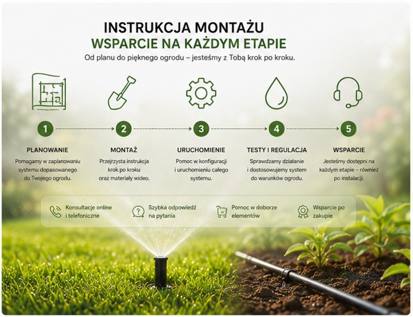 Instrukcja montażu automatycznego nawadniania