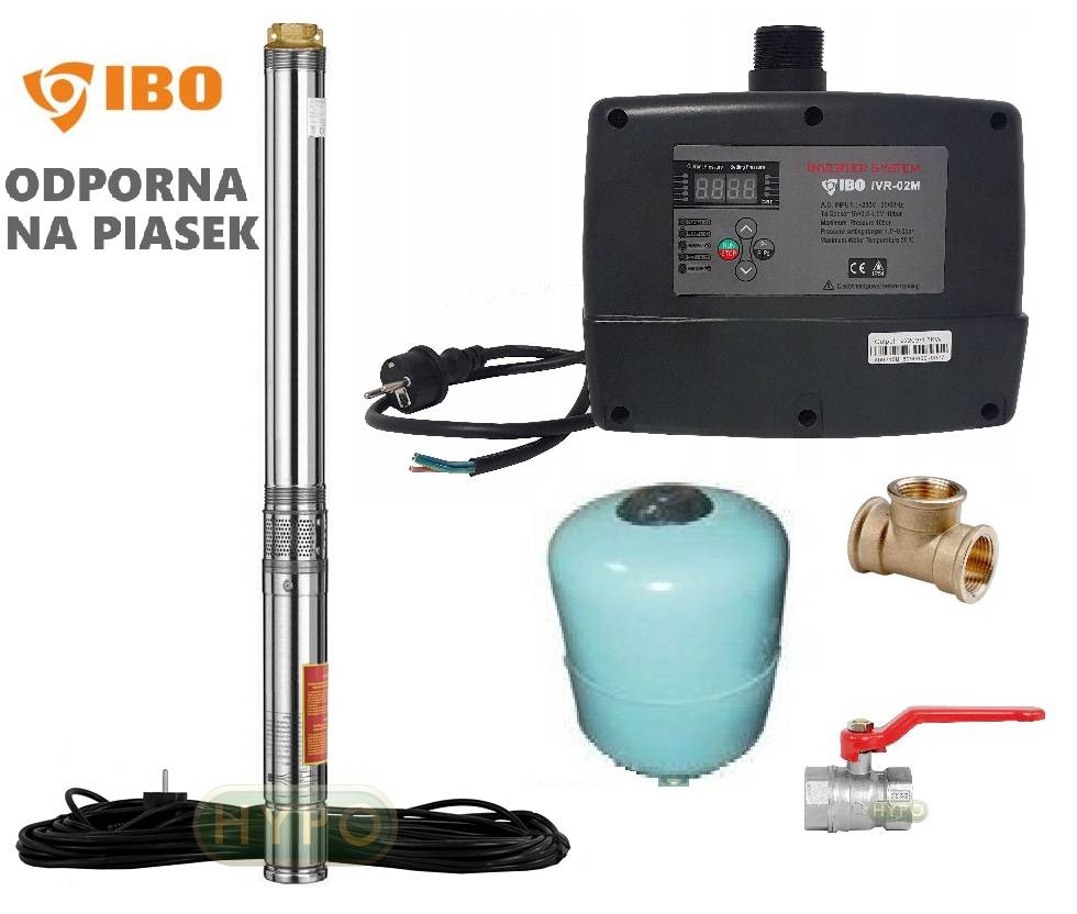 Pakiet stałego ciśnienia IVR firmy IBO Dambat