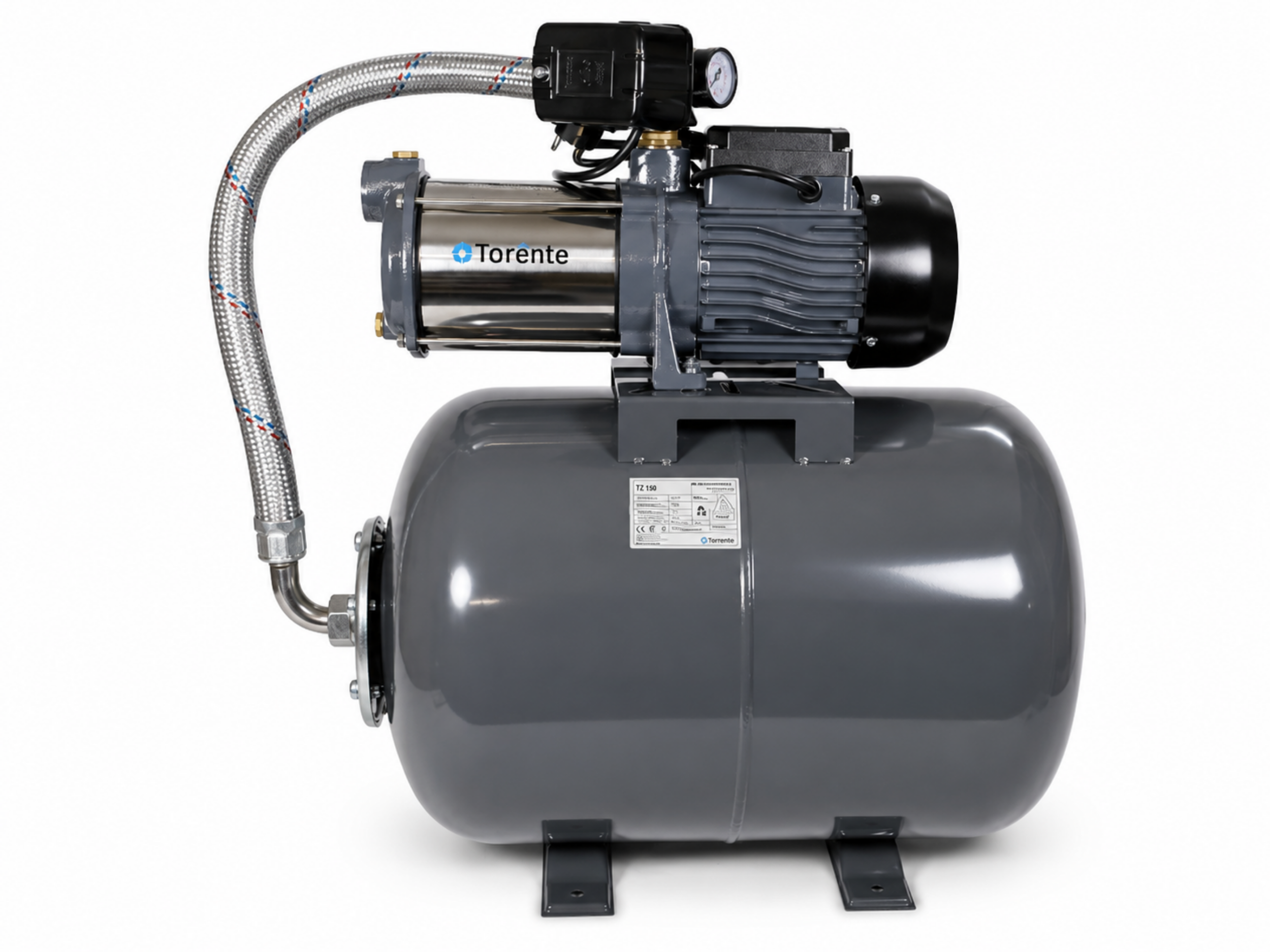 Zestaw hydroforowy DIM 6/23 INOX na zbiorniku 50L Torente zdjęcie numer 2