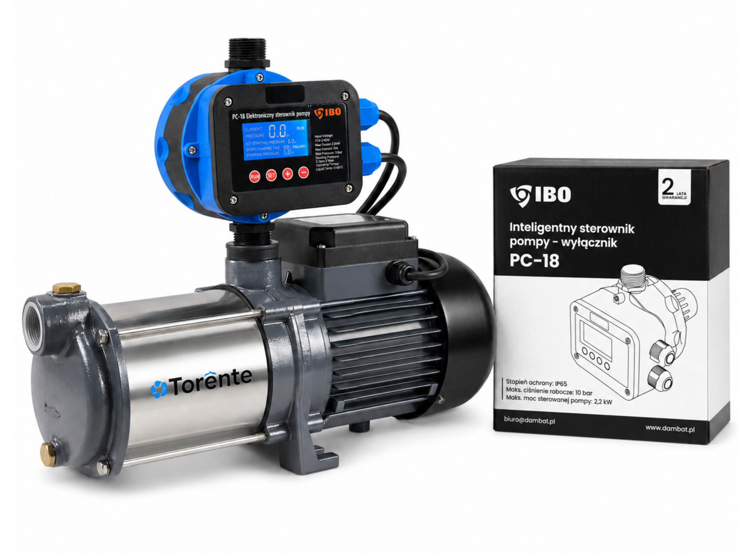 Zestaw hydroforowy DIM 6/23 z wyłącznikiem PC-18 Torente zdjęcie numer 3
