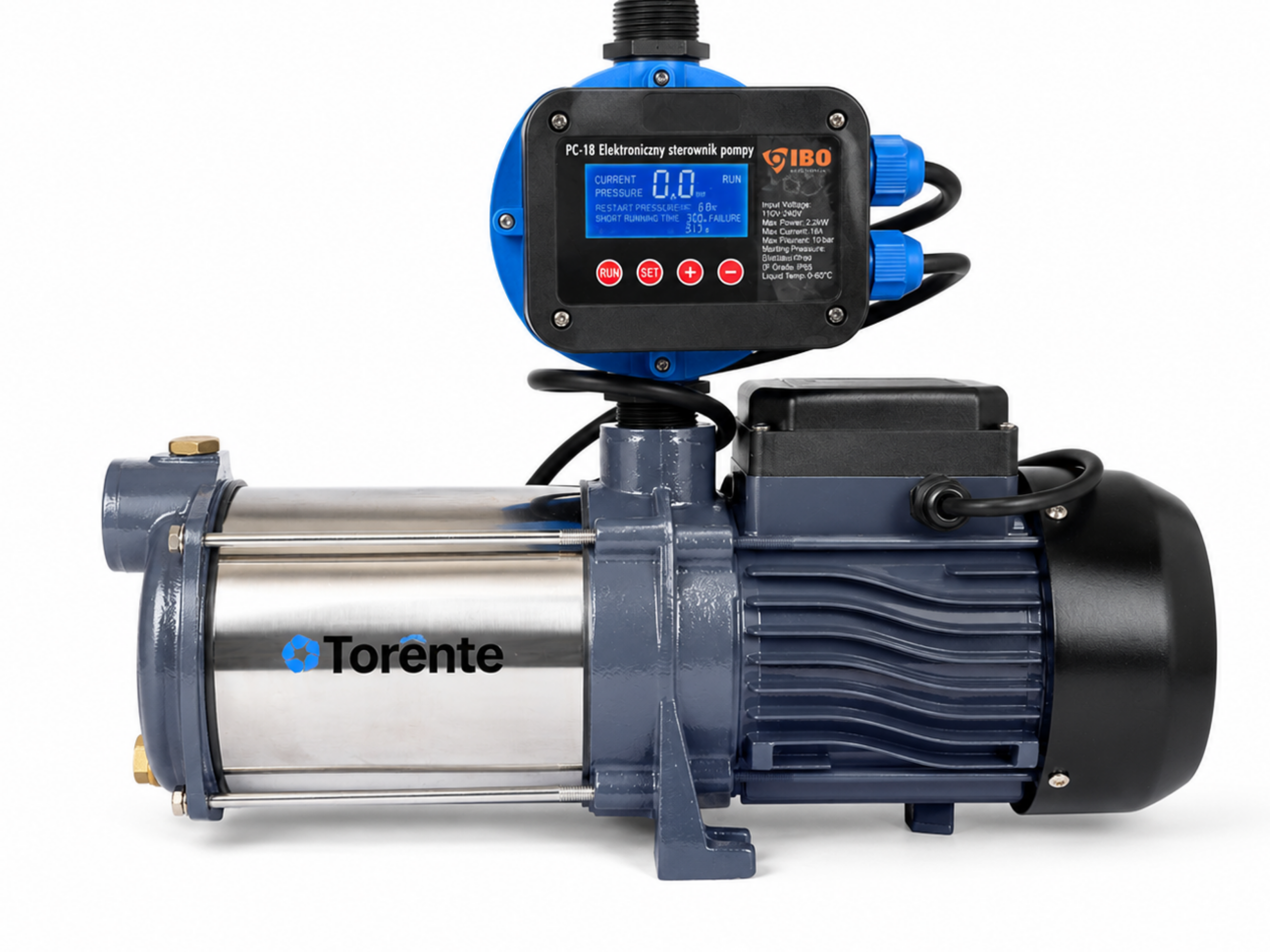 Zestaw hydroforowy DIM 6/23 INOX z wyłącznikiem PC-18 Torente zdjęcie numer 3
