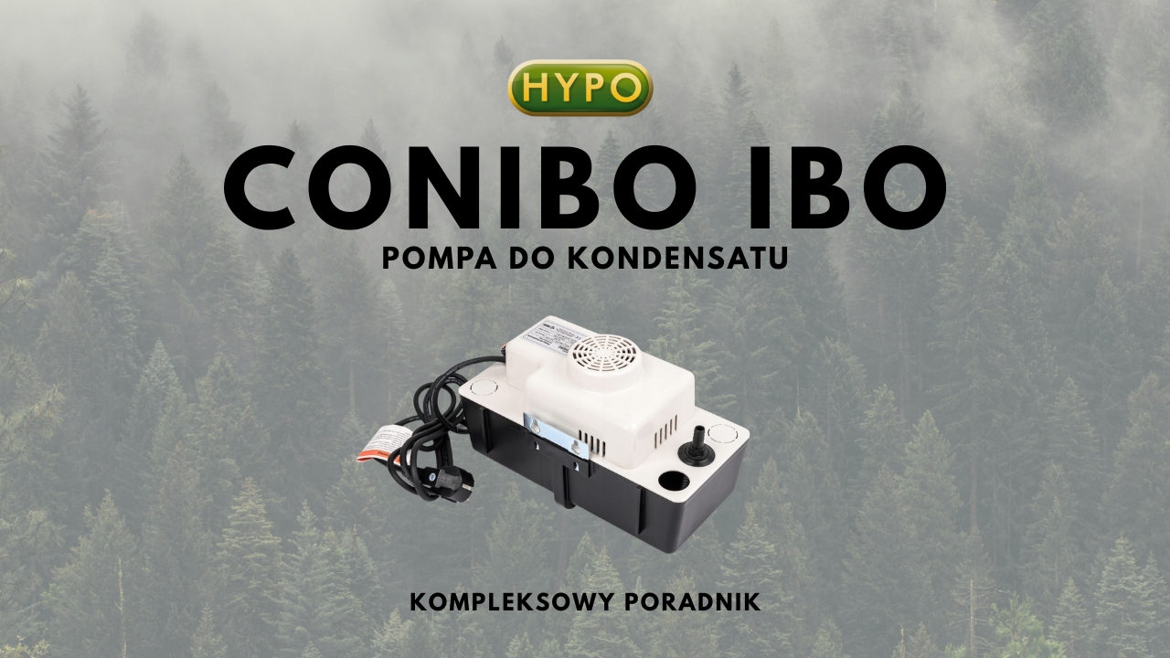 Pompa do kondensatu Conibo IBO – niezawodne rozwiązanie dla Twojej instalacji