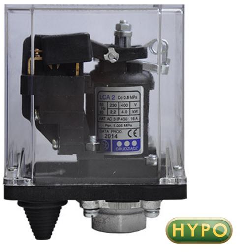 Wyłącznik ciśnieniowy LCA2 Hydro-Vacuum 230v / 400v