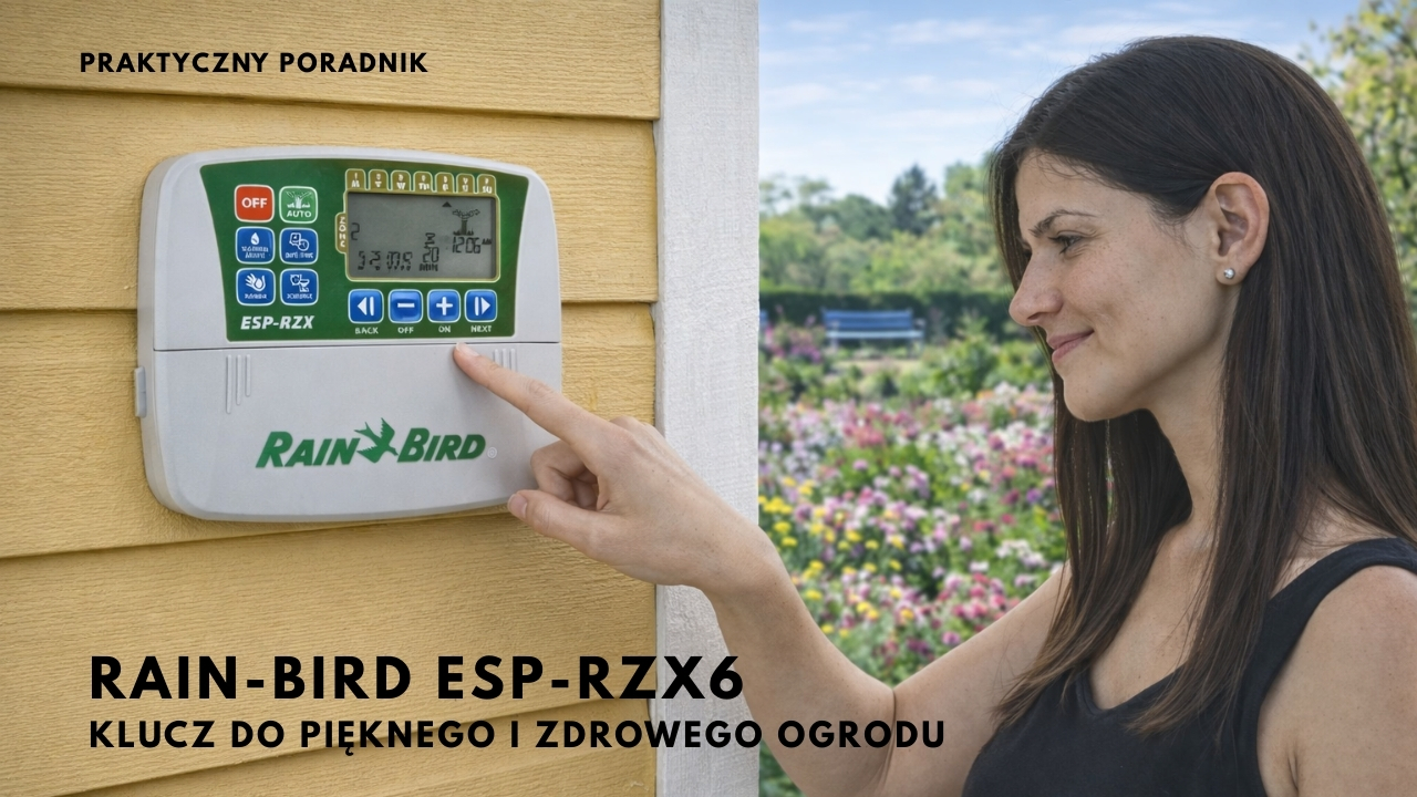 Inteligentne Nawadnianie Ogrodu: Jak RAIN-BIRD ESP-RZX6 Zmienia Zasady Gry