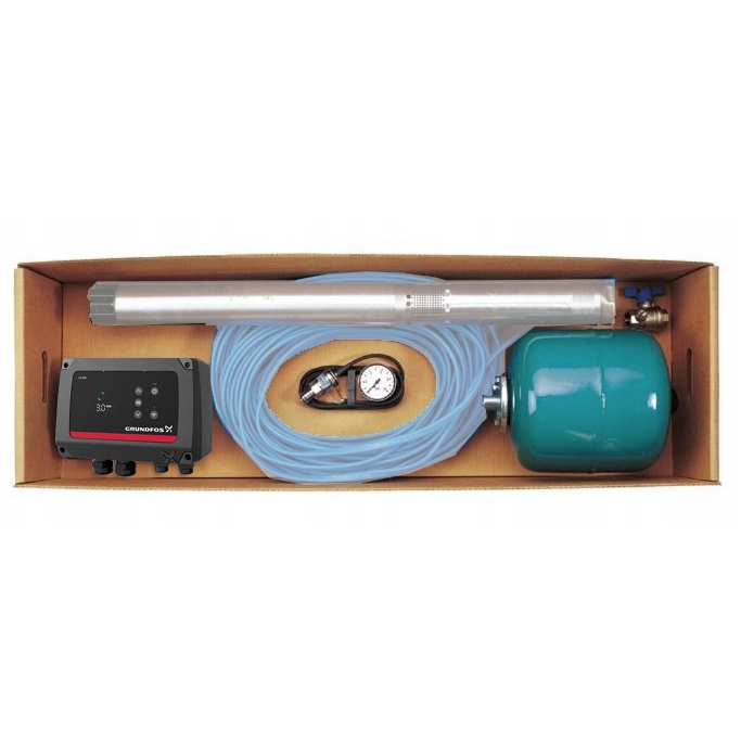 Sterownik CU 302 z sensorem ciśnienia, zbiornikiem 8l, złączką do systemu hydroforowego SQE 93187297