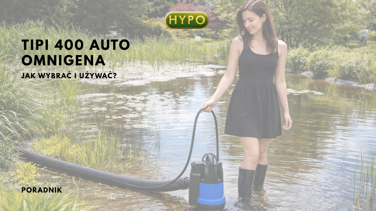 Pompa Zatapialna TIPI 400 Auto Omnigena - Twój Sprzymierzeniec w Walce z Zalanymi Pomieszczeniami