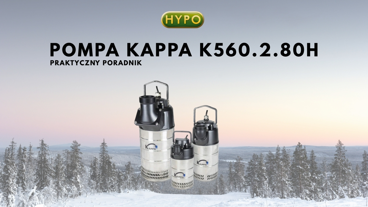 Pompa Drenażowa KAPPA K560.2.80H - Twoje Niezawodne Rozwiązanie do Tłoczenia Wody