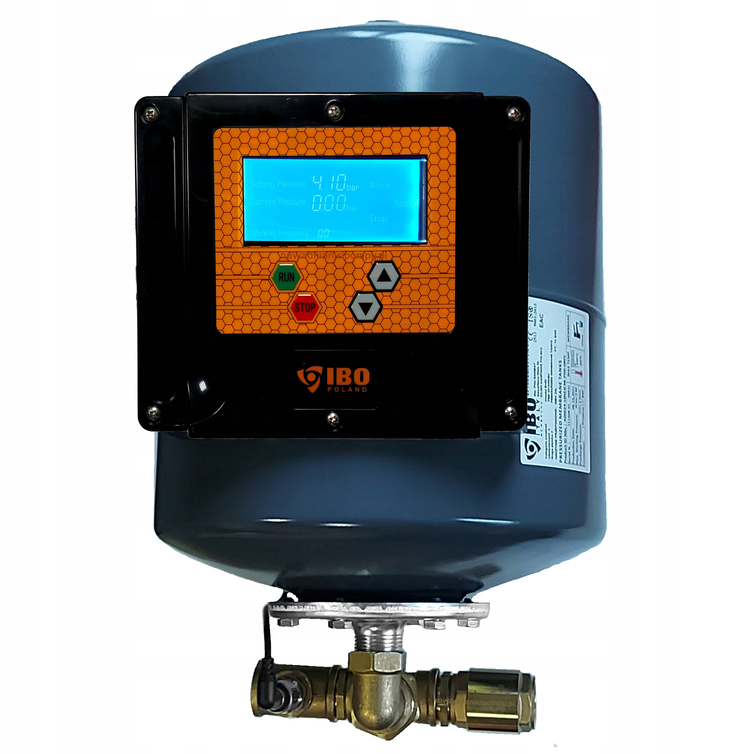 Falownik do pompy IVR-02M 12A  inteligentny sterownik (0,37-1,5kW) 230V IBO