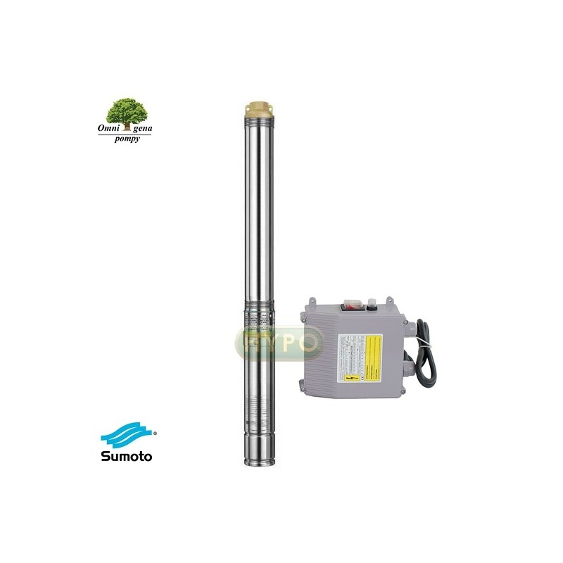 Pompa głębinowa 4" 4R10-10D silnik Sumoto (1,5kW) 230V Omnigena