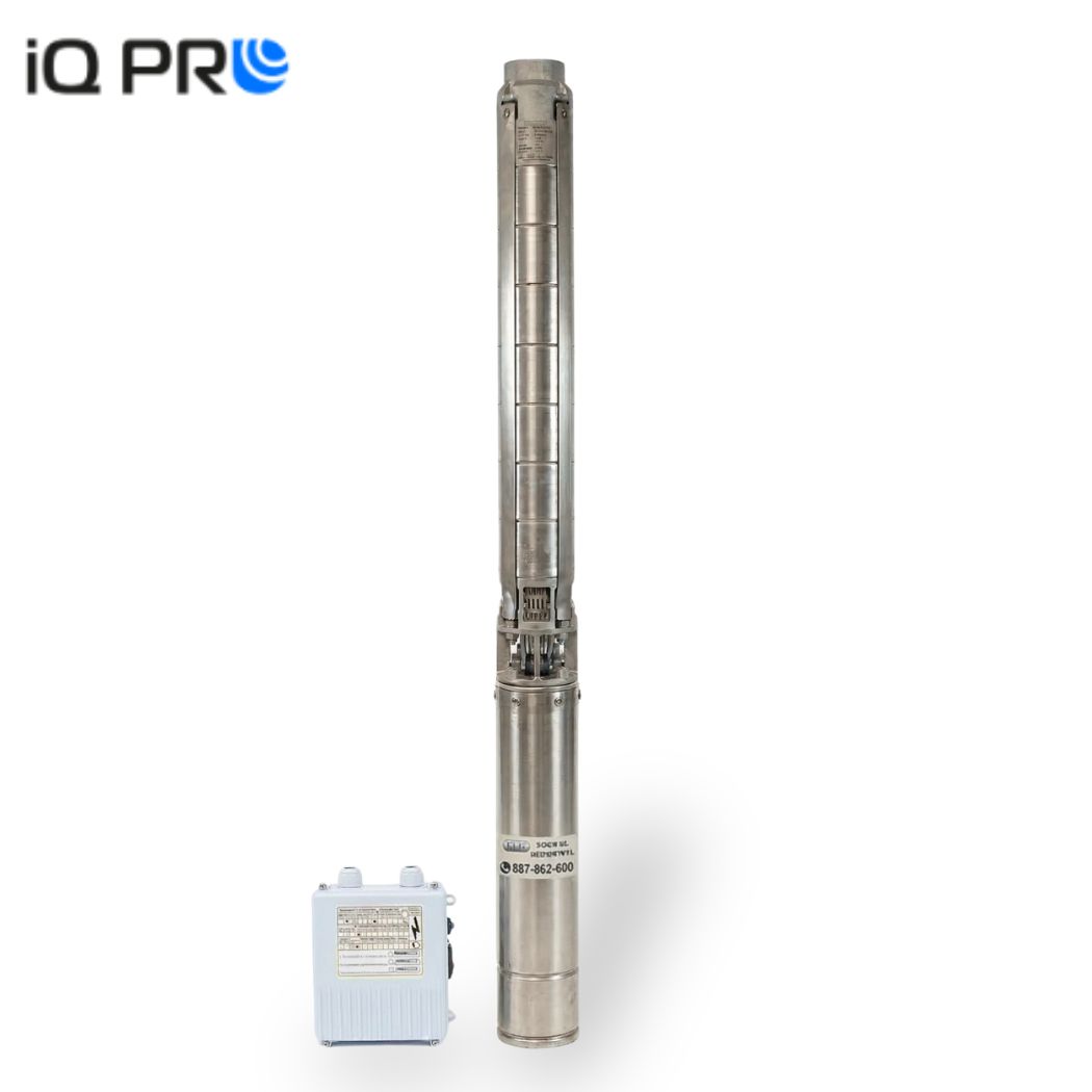 Pompa głębinowa 4" SPINOX 5-12 (1,1kW) 230V IPRO