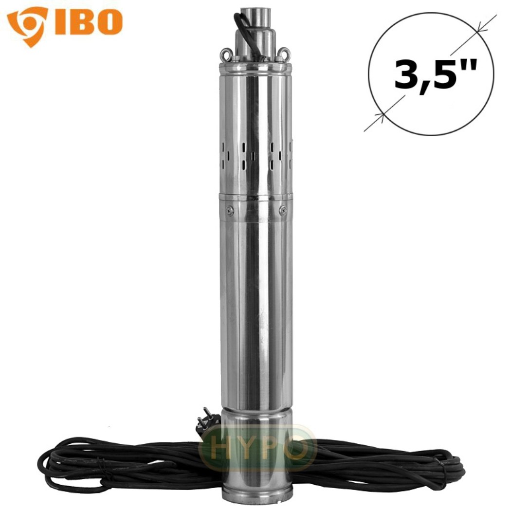 Zestaw głębinowy - pompa 3,5" SCR 1,8-50-0,5 230V IBO zbiornik 24L poziomy (0,55kW) 230V IBO zdjęcie numer 2