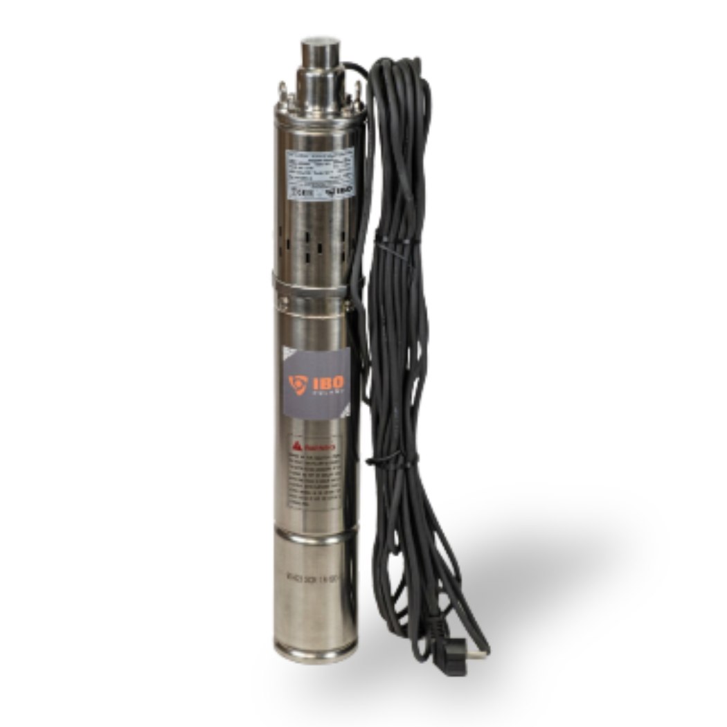 Zestaw głębinowy - pompa 3,5" SCR 1,8-50-0,5 230V IBO zbiornik 24L poziomy (0,55kW) 230V IBO zdjęcie numer 3
